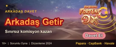 Arkadaşını Getir Bonusu promotion banner